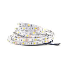 100M 20X5M DC12V RGBW 5050 SMD LED strip Light IP30 Non-Waterproof RGB+WW(RGB+Warm White) 60Leds/M 300 LEDs Flexible White PC 2024 - buy cheap