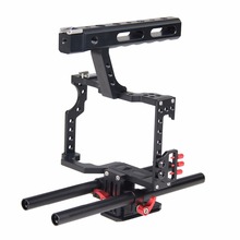 DSLR Camera Stabilizer CNC Video Cage Rig for Panasonic Lumix GH4 GH5 Sony Alpha A7 A7II A7S A7SII A7R II Digital Cameras 2024 - buy cheap