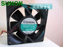 For Sunon KDE2408PTB1-6 DC 24V 3.4W server cooling fan 8cm 8025 80x80x25mm 80mm 2024 - buy cheap