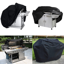 Black Waterproof BBQ Cover BBQ Accessories Grill Cover Anti Dust Rain Gas Charcoal Electric Barbeque Grill Heavy Duty Protector 2024 - buy cheap