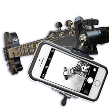 Smartphone Fixation Mount Holder for Guitar Ukulele Video Recording Cell Phones Camera Mount Bracket Adapter for Gopro Action 2024 - buy cheap