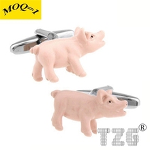 Pig Cufflink Cuff Link 1 Pair Free Shipping Promotion 2024 - buy cheap