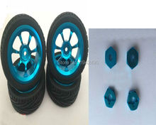 Wltoys A959 A969 A979 RC Car upgrade Spare Parts 1:10 tire/aluminum alloy wheels/Tire skin/12mm Wheel Hex.Mount 2024 - buy cheap