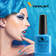 #61508 venalisa 60 цветов дизайн ногтей DIY Soak Off UV Гель LED 7.5 мл лака uv гель лак для ногтей лак гель лак 2024 - купить недорого