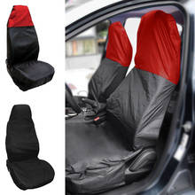 Защитная накладка на переднее сиденье для автомобиля, сверхпрочный Универсальный Водонепроницаемый Чехол на сиденье для автомобиля, дышащая защитная подушка 2024 - купить недорого