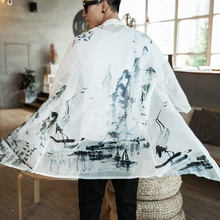 Yukata-ropa japonesa asiática para hombre, Kimono bohemio, cárdigan, camisa Haori, Yukata japonesa, FF2140 Kimono, verano 2019 2024 - compra barato