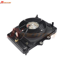 NEW Water cooling engine cooler Radiator cooling 12v fan for motorcycle 200cc 250CC moto Quad 4x4 ATV UTV parts 2024 - buy cheap