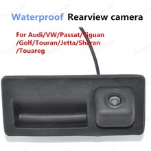 freeshipping Car Rearview camera CCD HD Case For Audi/VW/Passat/Tiguan/Golf/Touran/Jetta/Sharan/Touareg Waterproof 2024 - buy cheap