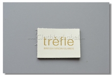 Custom genuine leather labels for clothing, engraved gold foil logo, high quality, accept small order 2024 - buy cheap