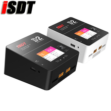 Isdt-carregador inteligente, d2, 200w, 20a, ac, canal duplo, saída, bateria, equilíbrio, 1-6s, bateria li-ion, nicd, nimh, para multicopter rc 2024 - compre barato