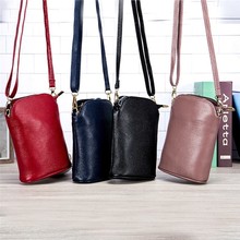 High Quality Genuine Leather Women Crossbody Bags Fashion Bucket Design Women Shoulder Bags Color Shoulder Strap Ladies Handbags 2024 - buy cheap