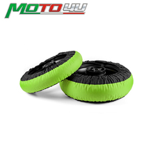 MOTO4U-calentador de neumáticos Digital delantero y trasero, cubierta de calentador de neumáticos para motocicleta de carreras, color verde, 120/180, 120, 190, 17 ", 1 par 2024 - compra barato