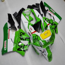 Cubierta personalizada para motocicleta, carenados de plástico ABS, botellas, verde, para CBR919RR 1998-1999 CBR 900 RR 98 99 2024 - compra barato