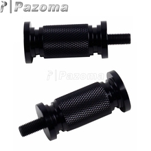 2X Preto Moto CNC Turno Shifter Peg Apoio Para Os Pés Estacas para Harley Touring Road King Dyna Softail Chopper Bobber Cafe Racer 2024 - compre barato