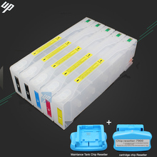 700ml Refillable Ink Cartridges for pro 7700 9700 7710 9710 with chip +1pcs ink cartridge resetter +1pcs maintenance resetter 2024 - buy cheap