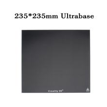 Creality 3D Printer 235*235*3MM Ultrabase Black Carbon Silicon Crystal Glass Platform Build Hotbed For Ender-3 3d printers parts 2024 - buy cheap