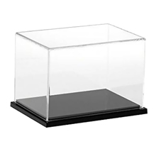 Carcasa de acrílico transparente a prueba de polvo, Cubo de 18x16x25cm para modelo de figura de acción, escaparate de exhibición de Juguetes 2024 - compra barato