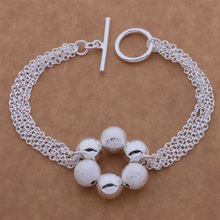 AH073 Wholesale Silver Plated Bracelets For Women Silver 925 Jewelry Sterling Silver Fashion Jewelry Nice /edhamuoa Afqaiwxa 2024 - buy cheap