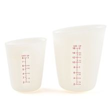 2Pcs 250ML 500ML Flexible Silicone Measuring Cup Cook Bakers Resin Jewelry Tools 2024 - buy cheap