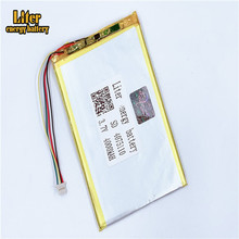 plug 1.0-5P 4075110 3.7V 4000mah Tablet PC lipo battery in rechargeable Batteries with full capacity 2024 - buy cheap