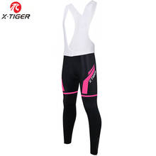 X-Tiger Woman 100% Lycra Cycling Bib Pants Spring Coolmax 3D Gel Pad Bike Cycling Tights Mtb Bicycle Cycling Trousers For Momen 2024 - buy cheap