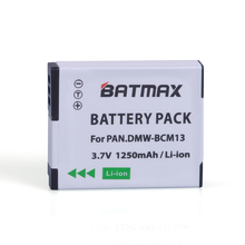 Batmax 1PC DMW-BCM13 BCM13 DMWBCM13 Battery for Panasonic  Lumix ZS40, TZ60, ZS45,TZ57, ZS50 ,TZ70, ZS27,TZ37, and TZ41 2024 - buy cheap