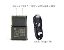 2a ue eua adaptador carregador do telefone móvel + tipo c cabo de dados para motorola moto z3 play, para lg g7, google pixel 3 xl xl3 2024 - compre barato