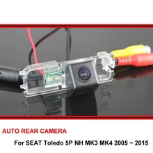 Автомобильная камера заднего вида для SEAT Toledo 5P NH MK3 MK4 2005 ~ 2015 SONY HD CCD 2024 - купить недорого