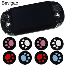 Bevigac 8 PCS Mixed Colors Paw Style Thumbstick Grip Cap Joystick Analog Protective Cover Case For Sony PS Vita 1000 2000 Gadget 2024 - buy cheap