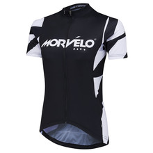 Morvelo-Camiseta de manga corta de ciclismo para mujer, Ropa de ciclismo de carretera, solo para deportes al aire libre, Verano 2024 - compra barato
