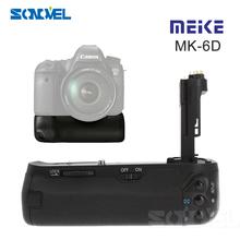 Meike MK-6D Multi-Power Pack Camera Battery Grip BG-E13 Replacement Vertical Battery Grip for Canon EOS 6D 2024 - buy cheap