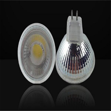 High Power 5W Led Spot Light Dimmable MR16 GU10 COB Spotlight Lamp Bulb WarmCold White AC85-265V DC12V Bulb Lamps 2024 - buy cheap