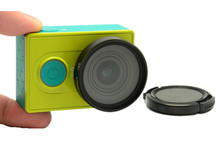 xiaomi yi Accessories 37mm xiaomi yi UV Lens Filter + 37mm Filter Adapter + Protective lens cap UV Filter Set for xiao yi 4k 2024 - buy cheap