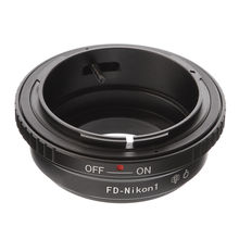 FOTGA Adapter Ring FD-N1 for Canon FD Mount Lens Convert to Nikon 1 Mount S1 S2 AW1 V1 V2 V3 J1 Cameras 2024 - buy cheap