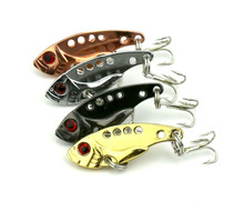 Big Sale 4pcs Metal Blade Fishing Lures Hard Vibration Lure Artificial Layer Shock VIB Bass CrankBait Fishing Wobbler 3.5cm 3.2g 2024 - buy cheap