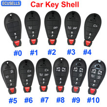 2/3/4/5/6/7 Button Remote Key Shell Case Smart Car Key Housing Cover Fob for Chrysler for Jeep for Dodge Magnum Durango 2024 - buy cheap