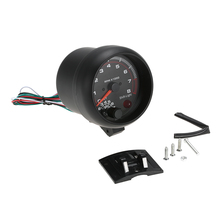 3.75" Car Universal Black  Tachometer Gauge White Inter Shift light 0-8000 RPM 2024 - buy cheap