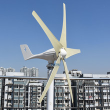 Novo! novo! 500 w 12v ventiladores de vento da turbina eólica para o sistema híbrido solar do vento 2024 - compre barato