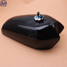 Motorcycle 9L Black Cafe Racer Gas Capacity Tank Universal Fuel Tank with Thick Iron Cap Switch for Honda CG125 CG125S CG250 2024 - buy cheap