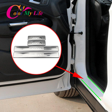 Stainless Steel Car Door Sill Side Scuff Plate Trim Cover Fit for Ford Escape Kuga 2012 2013 2014 2015 2016 2017 Accessories 2024 - buy cheap