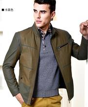 Venda como jaqueta fina masculina nova moda primavera algodão gola grossa 2024 - compre barato