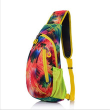 Mochila de viaje de nailon para hombre y mujer, bolsa de pecho grande, multicolor, para el pecho 2024 - compra barato