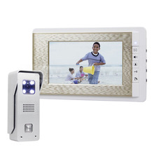 DIYSECUR 7" Wired Video Doorbell Intercom Home Security 700TVL Camera Fashionable Monitor 2024 - buy cheap