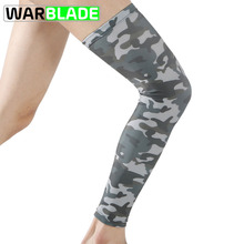 Men Sport Legwarmer Outdoor Sporting Cycling Hiking Running Soccer Leg Sleeve Compression Leggings  Camouflage Sports Safety 2024 - buy cheap
