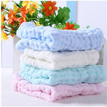 4pcs/Lot Washing Gauze Square Six Layer Cotton Handkerchief Newborn Baby Face Nursing Towel 30 * 30 2024 - buy cheap