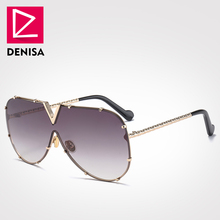 DENISA Pilot Sunglasses Women Men Driving Classic Vintage Sun Glasses UV400 Brand Designer Girls Glasses zonnebril dames G18001 2024 - buy cheap