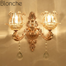 European Modern Led Wall Sconce Gold Luxury Wall Lamp for Kitchen Living Room Bedside Corridor Home Decor Lighting E27 Fixtures 2024 - buy cheap