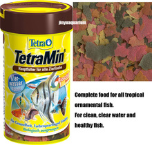 TetraMin tropical fish food float staple flakes canister feeder aquarium aitum angelfish discus pet supplies small fish food 2024 - купить недорого