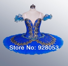 2014 New Arrival!Free Shipping!Adult Ballet Tutu;Women Professional Tutu;Classical Ballet Tutu;Dancing Ballerina;Blue TutuAT0072 2024 - buy cheap