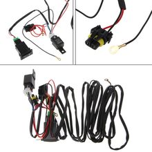 Hot New 1 Set Universal DC 12V 40A Auto Car Relay Wiring Harness With On/Off Switch Kit For Vehicle Car LED Fog Light 2024 - buy cheap